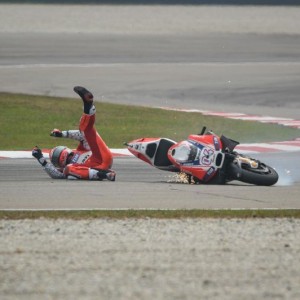 Dovizioso: "Cal mi ha fatto perdere l’anteriore"