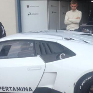 Test con Lamborghini per Karol Basz