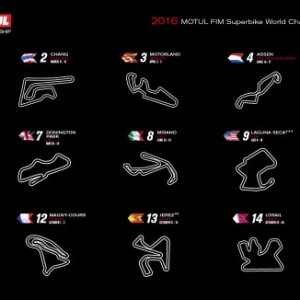 Motul FIM Superbike World Championship - Calendario provvisorio 2016