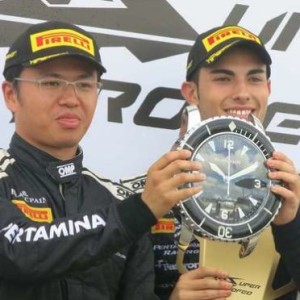 EDOARDO LIBERATI E YUAN BO CAMPIONI 2015 DEL LAMBORGHINI BLANCPAIN