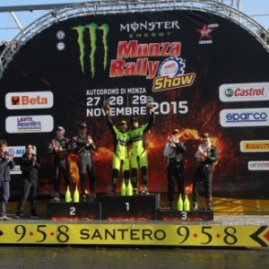 Monster Energy Monza Rally Show VALENTINO CALA IL POKER NEL RALLY TONY TRIONFA NEL MASTERS' SHOW