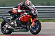 Hayden, finalmente il debutto nonostante la nebbia