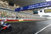 Lorenzo in pista in India