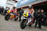 Pedrosa e Marquez alla grande festa Honda Racing