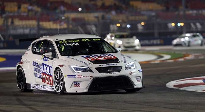 19.09.2015- Race 1, Lorenzo Veglia (ITA) SEAT León, Liqui Moly Team Engstler