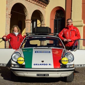 Mauro Argenti e Roberta Amorosa pronti per il Rallye Monte Carlo Historique