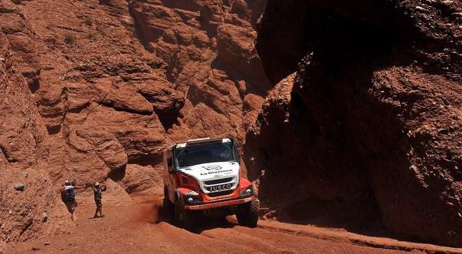 514 VILLAGRA FEDERICO PEREZ COMPANC JORGE MEMI ANDRES (arg) IVECO action during the Dakar 2016 Argentina,  Bolivia, Etape 8 / Stage 8, Salta - Belen,  from  January 11, 2016 - Photo DPPI