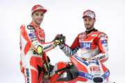 Si celebra la nuova avventura del team Ducati. Dovizioso e Iannone sono soddisfatti della nuova Desmosedici e pronti alla sfida.