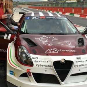 TEST BAGNATI AL MUGELLO PER LA GIULIETTA DELLA ROMEO FERRARIS.