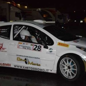 Alessandra Brena in evidenza al Franciacorta Rally Show