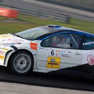 A DI BENEDETTO-DE LUIS (PEUGEOT 207 S2000) L’8° FRANCIACORTA RALLY SHOW.