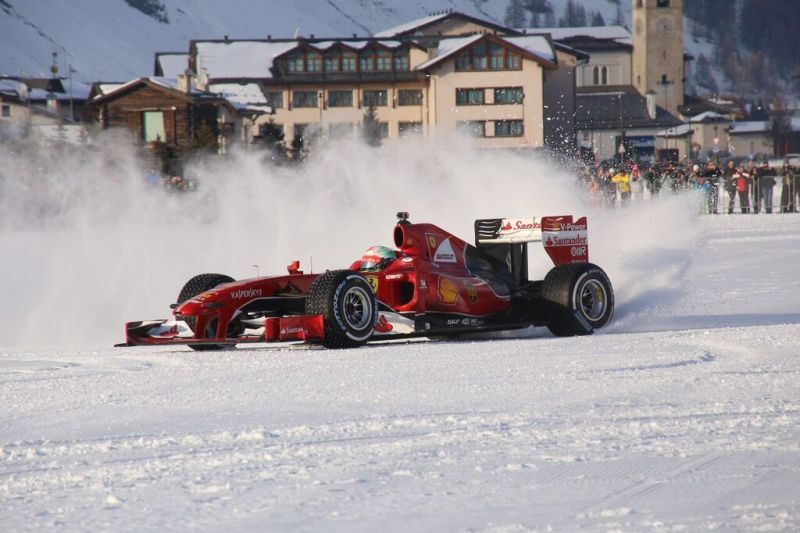Ferrari Livigno - Fisichella (Kaspersky)