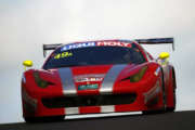 Andrea Montermini su Ferrari 458 protagonista alla 12 Ore di Bathurst