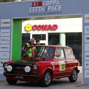 SCARABELLI E ADORNI SU AUTOBIANCHI A112 VINCONO LA 23ª COPPA CITTÀ DELLA PACE