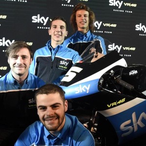 Il team Sky Racing VR46 protagonista nel 2016