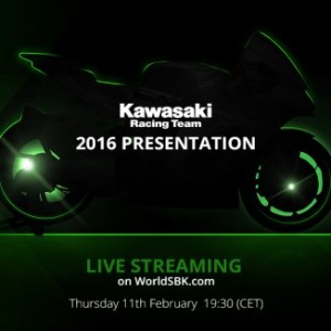 Il palconscenico è pronto per il lancio della Kawasaki