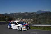 PAOLO ANDREUCCI ED ANNA ANDREUSSI, PEUGEOT 208 T16 R5 SUBITO AL COMANDO DEL CAMPIONATO ITALIANO RALLY