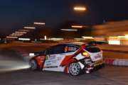 PILOTI ERTS-HANKOOK COMPETITION AI VERTICI DELL'AVVIO DEL TRICOLORE RALLY AL CIOCCO.