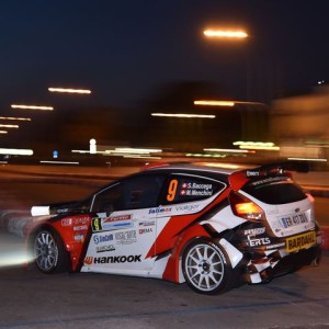 PILOTI ERTS-HANKOOK COMPETITION AI VERTICI DELL'AVVIO DEL TRICOLORE RALLY AL CIOCCO.