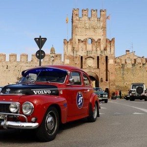 MARGIOTTA-LA CHIANA SU VOLVO PV544 VINCONO IL 6°TROFEO STRADE SCALIGERE