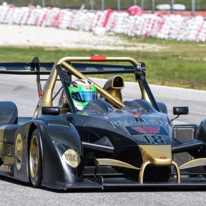 ANDREA GAGLIARDINI CON LA WOLF DI BEST LAP NEL CAMPIONATO ITALIANO SPORT PROTOTIPI.