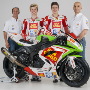 Presentato il San Carlo Team Italia per la FIM Europe Supersport Cup 2016