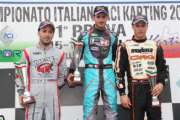 I VINCITORI DI GARA-1 DELLA PRIMA PROVA DEL CAMPIONATO ITALIANO ACI KARTING