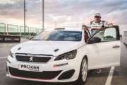 PEUGEOT 308 MI16 TCS, TUTTO OK NEI PRIMI TEST IN PISTA PER IL DEBUTTO NEL CAMPIONATO ITALIANO TURISMO.