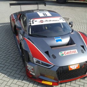 MAPELLI-ALBUQUERQUE L'EQUIPAGGIO DI AUDI SPORT ITALIA NELLA CLASSE SUPER GT3 DEL CAMPIONATO ITALIANO GRAN TURISMO 2016