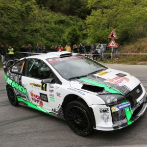 PAOLO PORRO E PAOLO CARGNELUTTI, FORD FOCUS WRC CHIUDONO AL COMANDO LA PRIMA GIORNATA DEL 40° RALLYE ELBA