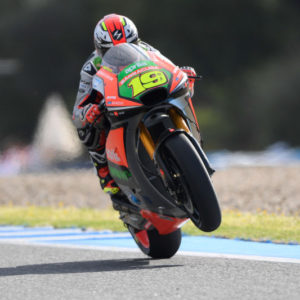 APRILIA IN PISTA CON LE PRIME EVOLUZIONI, ANCHE AERODINAMICHE, SULLA RS-GP