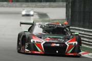Müller-Garcia-Stevens beendend Blancpain Endurance Cup in Monza als bester Audi auf Platz 6