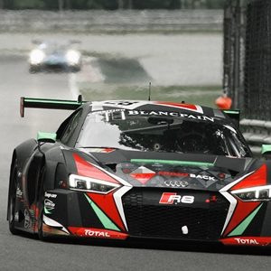 Müller-Garcia-Stevens beendend Blancpain Endurance Cup in Monza als bester Audi auf Platz 6