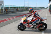 UN DETERMINATO LOWES NON SI RISPARMIA NEI TEST DI MISANO