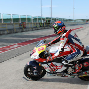 UN DETERMINATO LOWES NON SI RISPARMIA NEI TEST DI MISANO