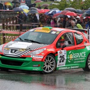 GIANESINI  E' SECONDO DI CLASSE S2000 AL RALLY DEL TARO
