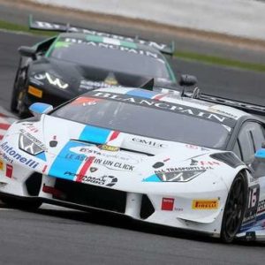 Lamborghini Blancpain Super Trofeo Europa: Spinelli-Fulgenzi sesti assoluti a Silverstone in Gara 1