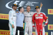 Rosberg leads Silver Arrows double podium in Russia