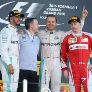 Rosberg leads Silver Arrows double podium in Russia