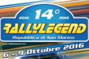 RALLYLEGEND 2016: IN SCENA DAL 6 AL 9 OTTOBRE