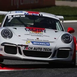 Matteo Cairoli velocissimo nelle qualifiche di Barcellona: il comasco inaugura con la pole la Porsche Mobil 1 Supercup 2016