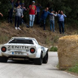 ERIK COMAS E ROCHE YANNIK SU LANCIA STRATOS CHIUDONO LA PRIMA TAPPA IN TESTA