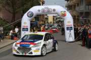 PAOLO ANDREUCCI ED ANNA ANDREUSSI, PEUGEOT 208 T16 R5, VINCONO LA 100TH TARGA FLORIO