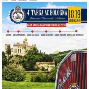 LUNEDÌ 16 MAGGIO APERTURA DELLE ISCRIZIONI PER LA TARGA AC BOLOGNA
