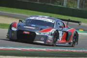 MAPELLI-ALBUQUERQUE (AUDI R8 LMS) SI IMPONGONO A IMOLA NEL SECONDO TURNO DI PROVE LIBERE