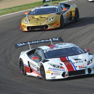 A IMOLA DESIDERI-NEGRA (SUPER GT CUP) E CASO-DEL PRETE (GT CUP) VINCONO GARA-1