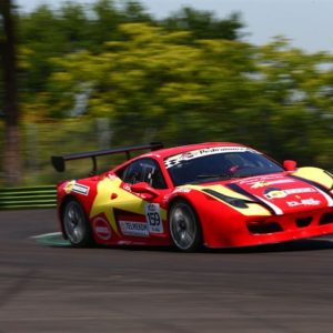 MIRKO BORTOLOTTI E DANIEL MANCINELLI (SUPER GT3), MATIAS RUSSO E ANDREA GAGLIARDINI (GT3) SVETTANO A IMOLA NEI DUE TURNI DI PROVE UFFICIALI.
