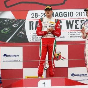 Italian F4 Champioship – A IMOLA MICK SCHUMACHER VINCE GARA 2 con la BENZINA MAGIGAS SPEED CSAI