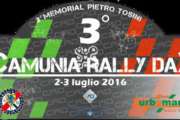 TERZO COMPLEANNO PER IL CAMUNIA RALLY DAY