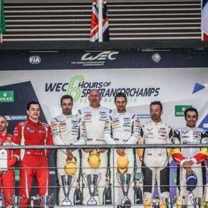 PAOLO RUBERTI SU PODIO ANCHE A SPA NEL SECONDO APPUNTAMENTO DEL FIA WEC 2016